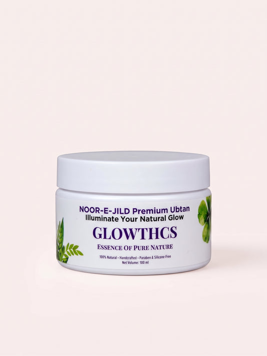 Glowthcs Noor-e-Jild Premium Ubtan 100ML - Best organic ubtan for glowing skin